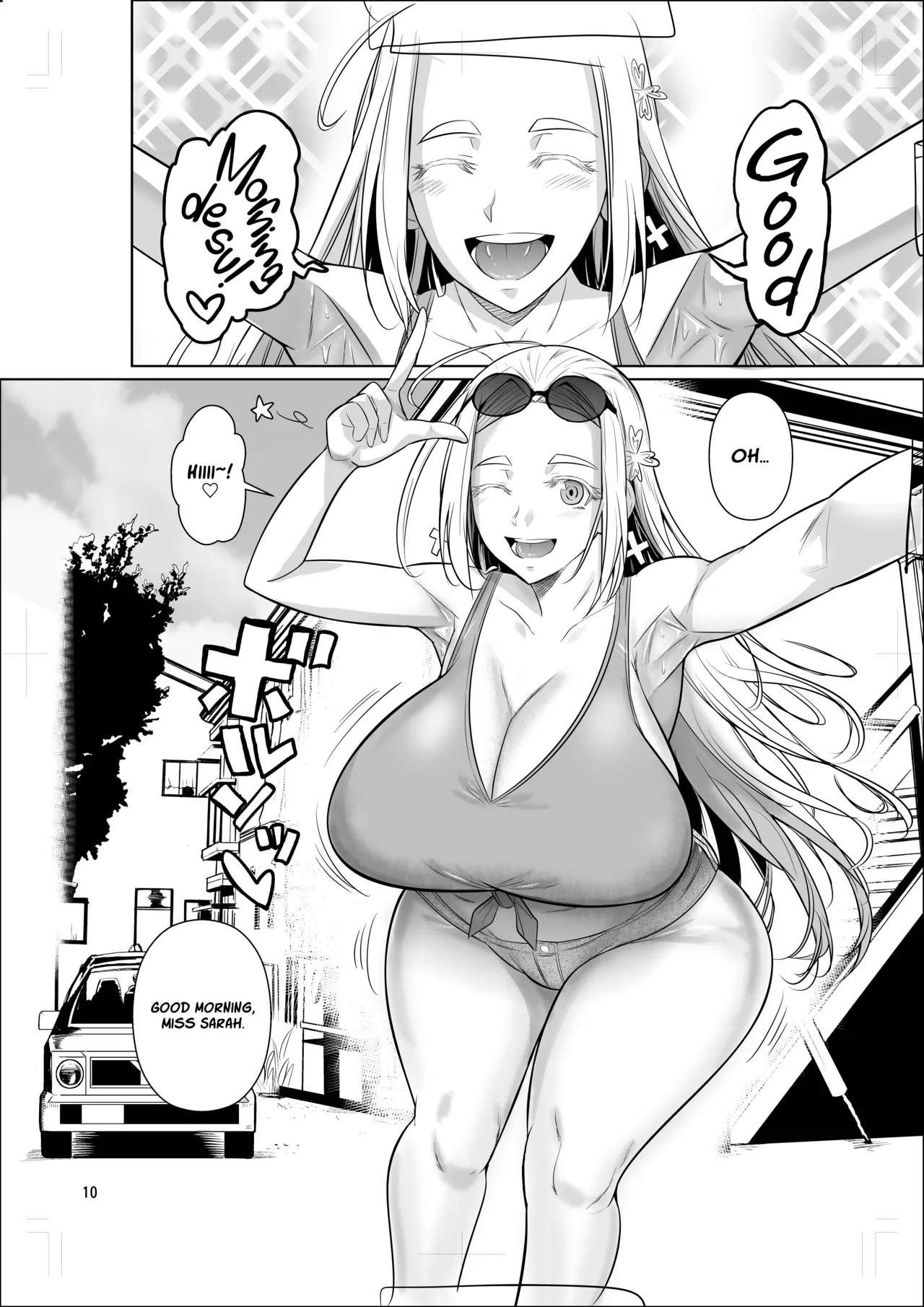 Hentai Manga Comic-A Plain Old Man From The Employment Ice Age Lands a Job at a Foreign Student Dorm Teaching The Blonde Bombshell a Lesson-Read-11